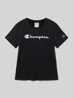 Champion T-shirt met labelprint