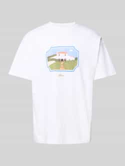 BLKVIS T-shirt met motiefprint model 'DOMAINE'