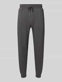 Boss Relaxed fit sweatpants van katoenmix model 'HERITAGE'