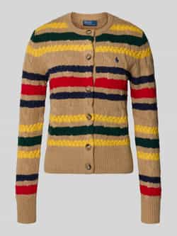 Polo Ralph Lauren Gebreid jack van wol met kabelpatroon