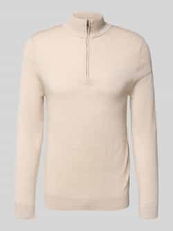 Selected Homme Regular fit schipperstrui van zuivere merinowol model 'TRAY'