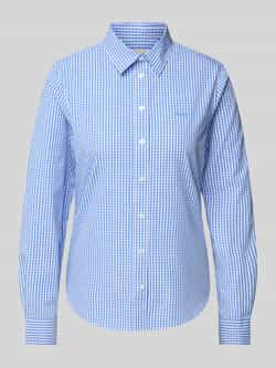 Gant Regular fit overhemdblouse met labelstitching
