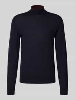 CRUNA Gebreide pullover met ronde hals