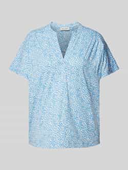 Marc O'Polo Glanzende Hemel Top Blue Dames