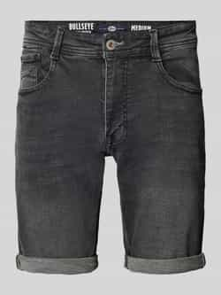 Petrol Korte regular fit jeans in 5-pocketmodel model 'BULLSEYE'