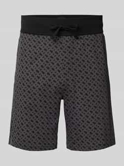Boss Relaxed fit sweatshorts met elastische band