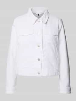 Marc Cain Regular fit jeansjack met borstzakken