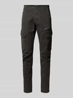 PME Legend Cargobroek met labeldetail en klepzakken model 'Nordrop'