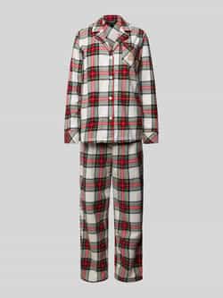 Lauren Ralph Lauren Comfort fit pyjama met geborduurde borstzak