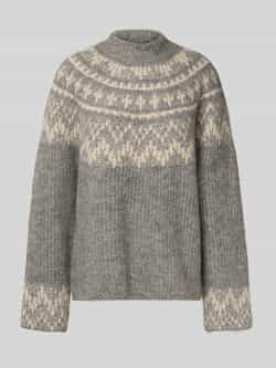 YAS Gebreide pullover met opstaande kraag model ' LIRI'