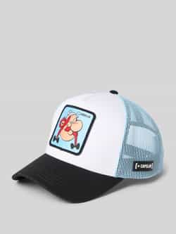 Capslab Baseballpet met motiefstitching