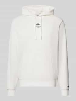 Lacoste Regular fit hoodie van puur katoen