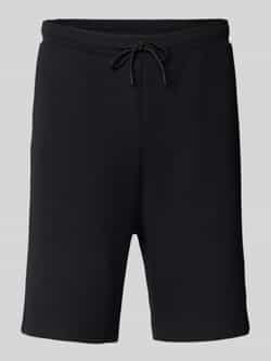 BOSS Green Regular fit sweatshorts met elastische band model 'Headlo'