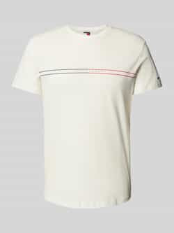 TOMMY JEANS Shirt met korte mouwen TJM SLIM ENTRY GRAPHIC TEE EXT