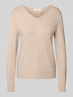 Christian Berg Woman Regular fit shirt van lange mouwen van viscosemix in gebreide look