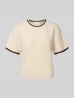 NEO NOIR Gebreid shirt met ronde hals model 'MAWINA'