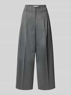 RAFFAELLO ROSSI Balloon fit stoffen broek met verkorte pasvorm model 'MAYLA'