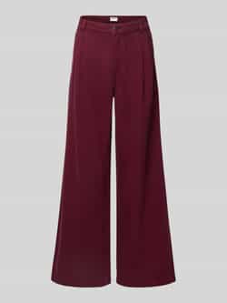 Jake*s Casual Wide leg broek met steekzakken