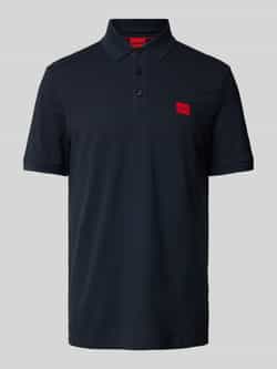 HUGO Poloshirt met labelpatch model 'Dereso'