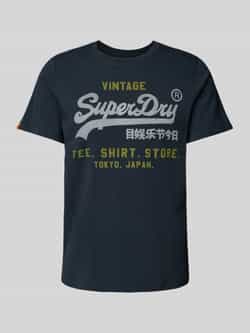 Superdry Relaxed fit T-shirt met labelprint