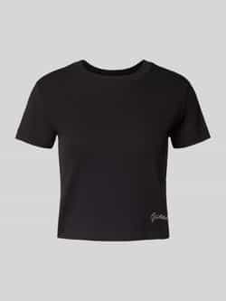 Guess T-shirt met labeldetail