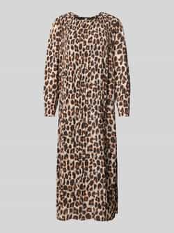Betty Barclay Jurk met Lange Mouwen en Plooien Multicolor Dames