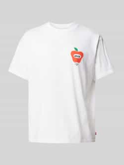 Levi's T-shirt met motief- en labelprint