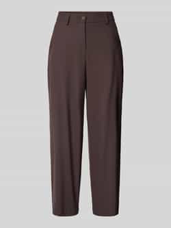 American vintage Tapered fit stoffen broek met ceintuurlussen model 'KABIRD'