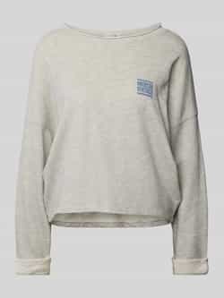 American vintage Kort sweatshirt met labelprint model 'ZOFBAY'