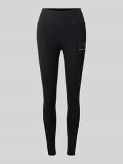 EA7 Emporio Armani Legging met labeldetail en elastische band