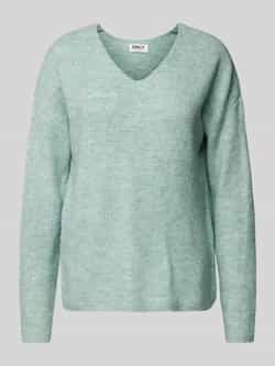 Only Regular fit gebreide pullover met V-hals model 'CAMILLA'