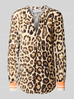 Emily Van den Bergh Blouseshirt met geribde mouwboorden