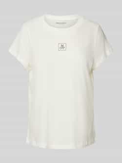 Marc O'Polo Regular fit pyjamatop in een mix van modal en katoen met logoprint
