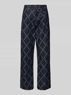 HUGO Wide leg jeans in 5-pocketmodel model 'Gisanna'