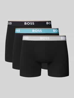 Boss Regular fit boxershort van katoenmix in een set van 3 stuks