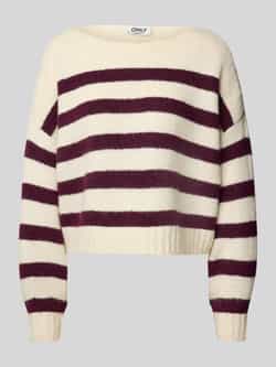 Only Regular fit gebreide pullover met all-over motief model 'LAYA'