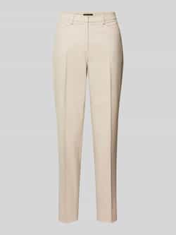 MORE & MORE Regular fit stoffen broek met structuurmotief