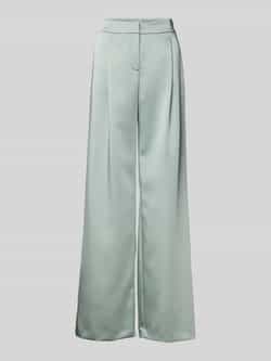 Jake*s Cocktail Wide leg stoffen broek met bandplooien
