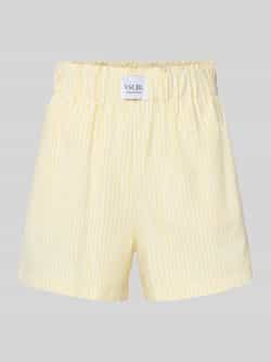 VILLA SOPHIE Relaxed fit korte broek van katoenmix model 'Stella'