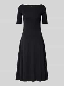Lauren Ralph Lauren Midi-jurk met ronde hals model 'MUNZIE'
