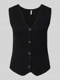 Soyaconcept Gilet met V-hals model 'KANITA'