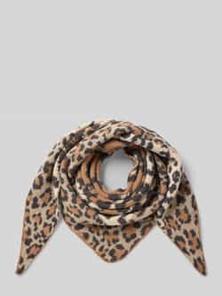 Kurt Beines Sjaal in dierenlook model 'Soft Leo Triangular'