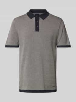 JOOP! Collection Poloshirt met korte knoopsluiting model 'Trent'