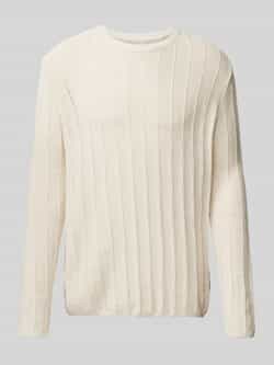 GABBA Gebreide pullover met streepmotief model 'Leo Real'