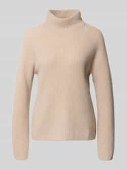 FYNCH-HATTON Gebreide pullover van kasjmier met opstaande kraag