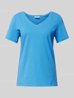 S.Oliver RED LABEL Regular fit T-shirt van mix van katoen en elastaan