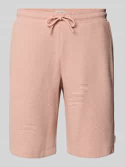 Blend Regular fit sweatshorts met structuurmotief model 'CASPER'