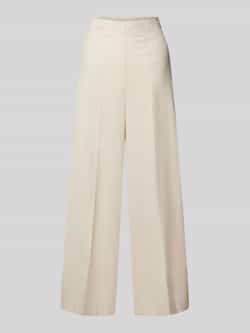 Stefanel Wide fit stoffen broek met elastische band