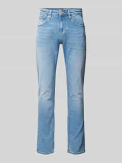 Tommy Hilfiger Slim Fit Denim Jeans Blauw Geborduurd Blue Heren