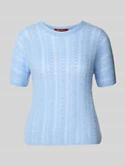Max Mara Studio Boxy fit gebreide pullover van mohairmix model 'TERZO'